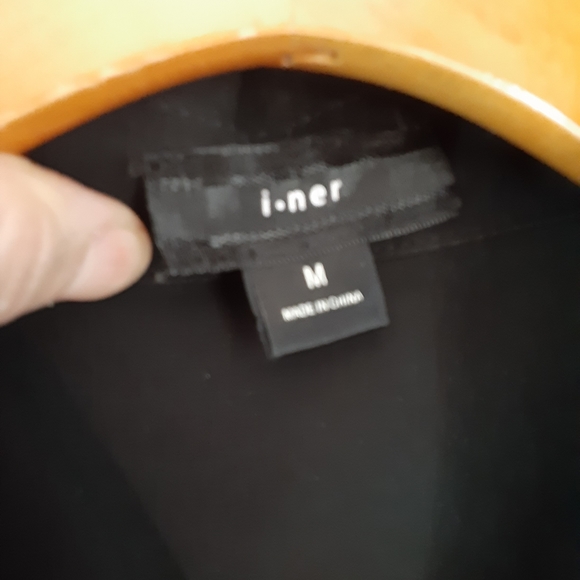 ❤️2/$25❤️ Black BACKLESS see through SEQUIN long sleeve top - Picture 3 of 5